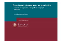 Come integrare Google Maps sul proprio sito