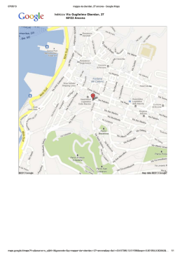 mappa via oberdan, 27 ancona