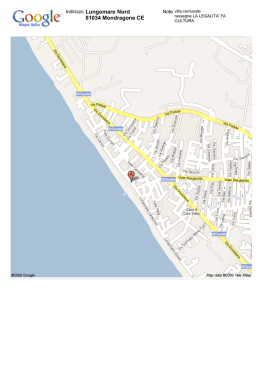 lungomare nord mondragone (CE) - Google Maps