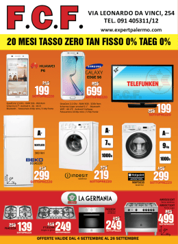 20 MESI TASSO ZERO TAN FISSO 0% TAEG 0%