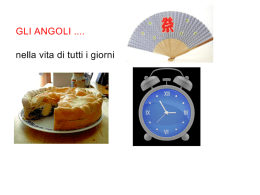 gli angoli (definizioni)