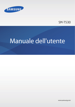 Manuale completo Tablet