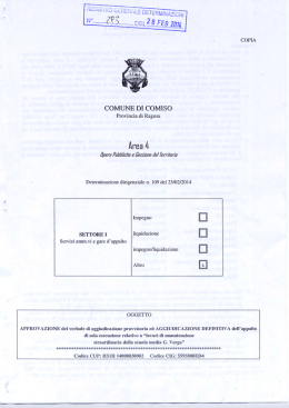 A414ALL7 - Comune di Comiso