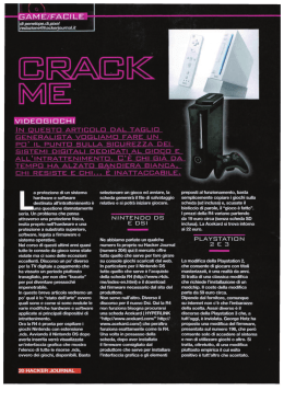 Crack me (dispositivi che resistono alle crack)