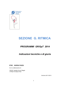 PROGRAMMA TECNICO GR/GpT