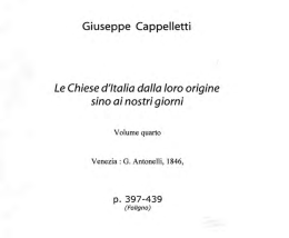 Giuseppe Cappelletti - Centro di Ricerche Federico Frezzi