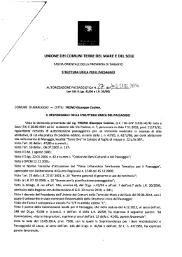 fascia orientale della provincia di taranto
