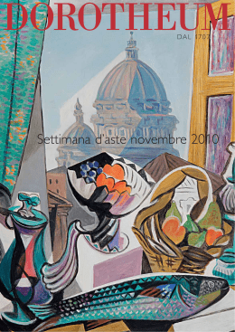 Settimana d`aste novembre 2010