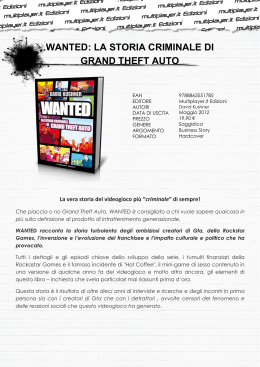 wanted: la storia criminale di grand theft auto