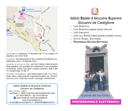 Istituto professionale - Giovanni da Castiglione
