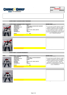 573N - PREORDINE - BANDAI SUPER ROBOT CHOGOKIN