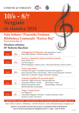10/6 - - Comune di Vergiate
