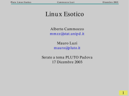 Linux Esotico
