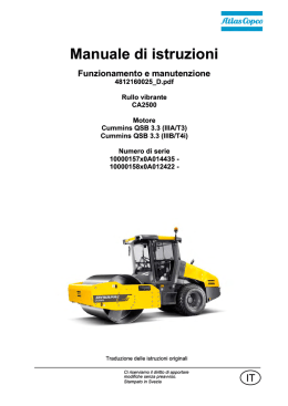 Manuale di istruzioni