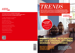 TRENDS - Do it + Garden Migros
