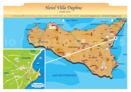 hotel Villa Daphne Giardini Naxos: map