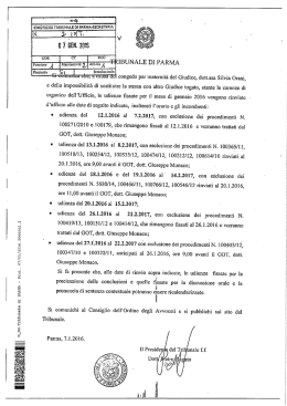 N. .?x .! d&icirc; ` - Ordine degli Avvocati di Parma