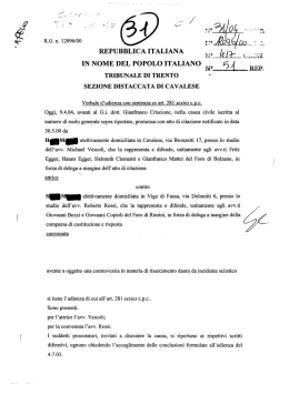 Testo della sentenza