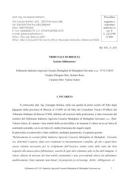 Procedura soggetta a contributo unificato ex art. 9 L