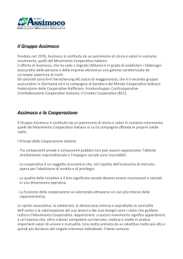 Versione sintetica profilo Gruppo Assimoco (documento PDF)