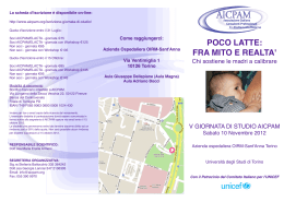 POCO LATTE: FRA MITO E REALTA`