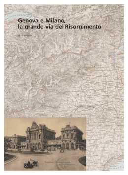 Genova e Milano, la grande via del Risorgimento