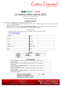 La Colonna della Libert&agrave; 2011