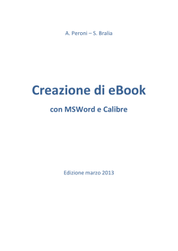 Creazione di eBook - Generazione Web Varese