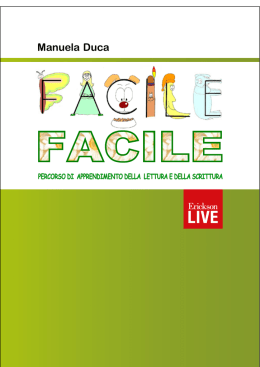 Percorso di apprendimento della lettura e della scrittura