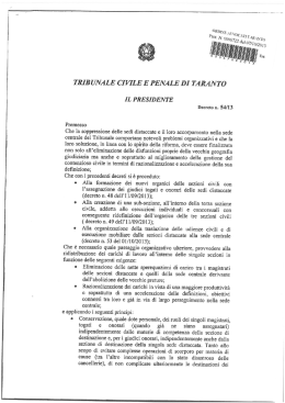 llll/l/lll/ - Ordine degli Avvocati di Taranto