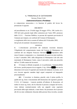 Trasferimento Rsa senza autorizzazione
