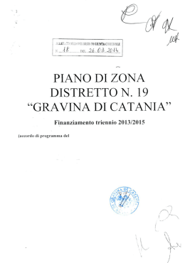 Premessa - Composizione Gruppo Piano
