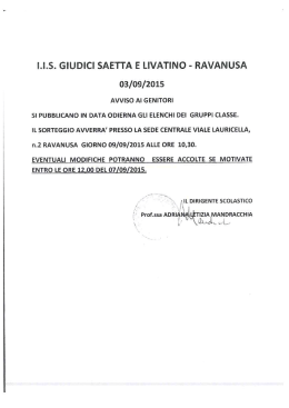 I.I.S. GIUDICI SAETTA E LIVATINO