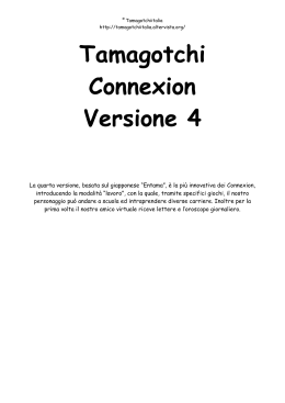Tamagotchi Connexion Versione 4