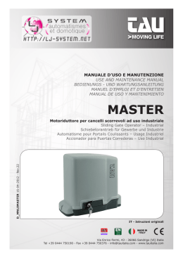 MASTER - LJ-System automatismes