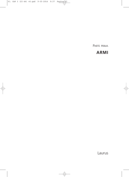 Sicurezza, manutenzione e maneggio delle armi