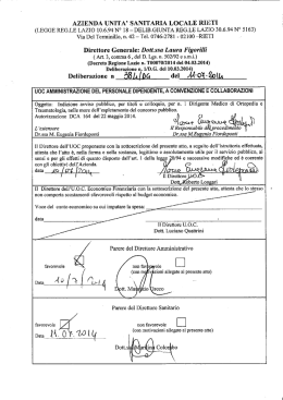 Direttore Generale: Dott.ssa Laura Figarilli
