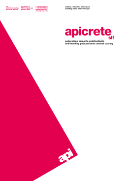 apicrete - Api S.p.A.