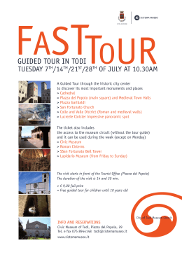 GUIDED TOUR IN TODI