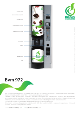 Brochure Bianchi Bvm 972