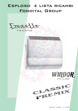 Esploso Gazelle Techno-Windor Plus Classic-Premix C 175-00