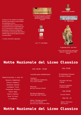 docente del Liceo ”Gulli e Pennisi”