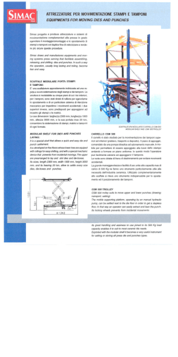 Simao progetta e produce attrezzature e sistemi di