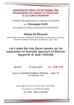 Scarica il programma