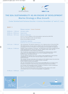 Plenary session - Cruise Terminal