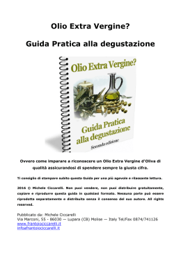 Olio Extra Vergine? Guida Pratica alla