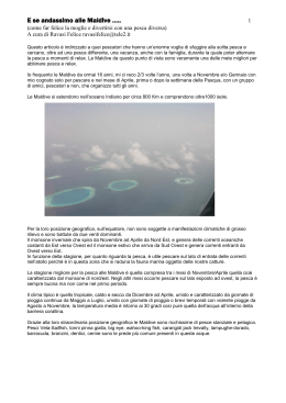 Parliamo di pesca &hellip;