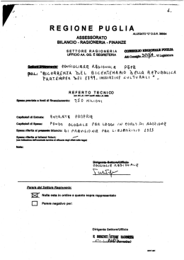 REGIQNE PUGLIA __ - Consiglio regionale della Puglia