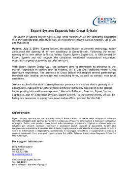 Expert System Expands Into Great Britain