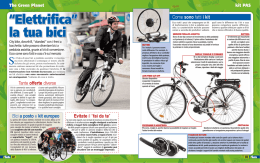 &ldquo;Elettrifica&rdquo; la tua bici - Amministrazione Trasparente